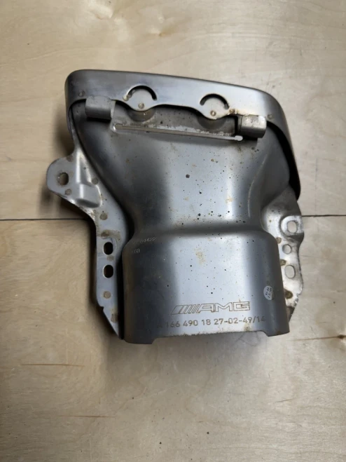 Mercedes-Benz ML350 A1664901827 Right/Passenger Used OEM Exhaust Muffler