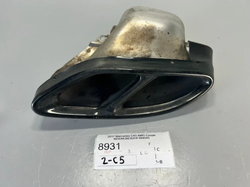 2016-2021 Mercedes-Benz C-Class Left/Driver Rear Used OEM Exhaust Muffler