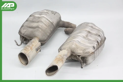 2008-2012 Mercedes-Benz C300 Left & Right Used OEM Exhaust Muffler
