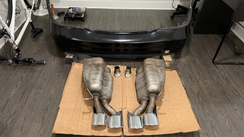 2006-2011 Mercedes-Benz Rear Used OEM Exhaust Muffler