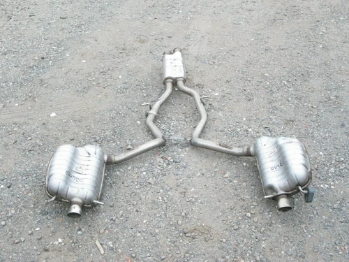 2015-2017 Mercedes-Benz E400 Left & Right Center Used OEM Exhaust Muffler