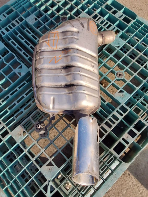 2008-2011 Mercedes-Benz C-Class A2044912101 Right/Passenger Rear Used OEM Exhaust Muffler