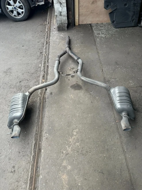 2012 Mercedes-Benz E-Class Rear Used OEM Exhaust Muffler