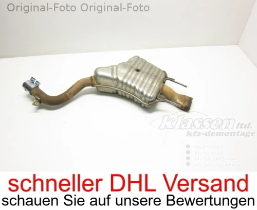 Mercedes-Benz S600 Right/Passenger Rear Used OEM Exhaust Muffler