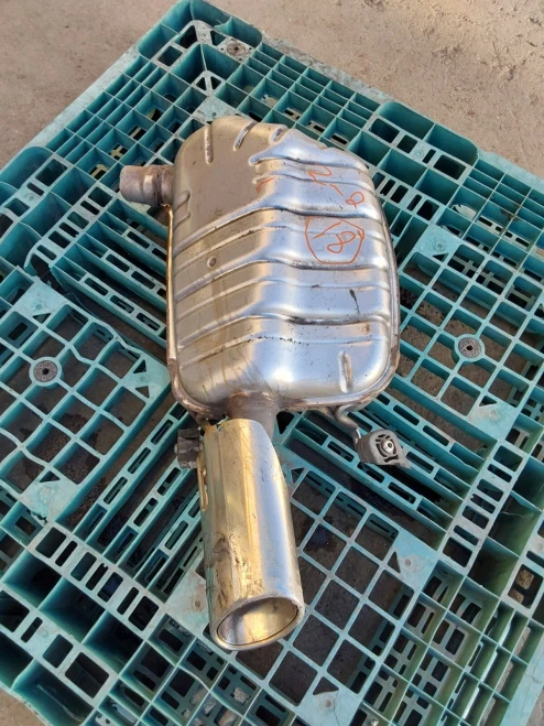 2008-2011 Mercedes-Benz C-Class A2044912201 Left/Driver Rear Used OEM Exhaust Muffler