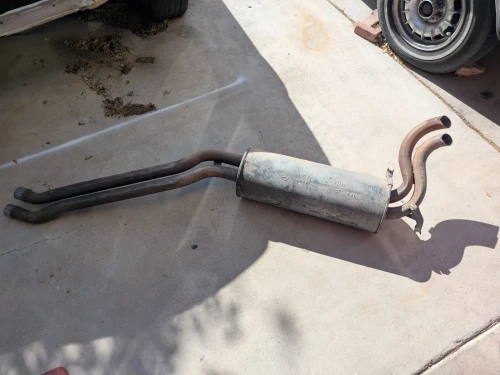 Mercedes-Benz 1264911001 Rear Used OEM Exhaust Muffler