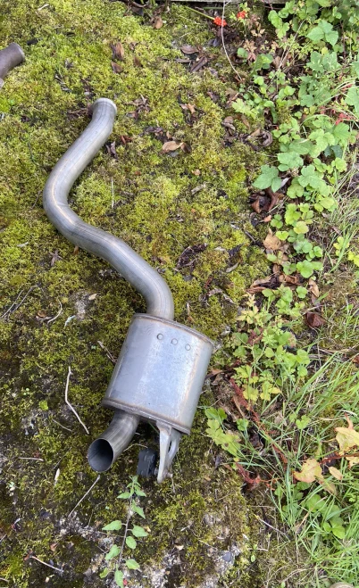 Mercedes-Benz C-Class A2054911701 Used OEM Exhaust Muffler