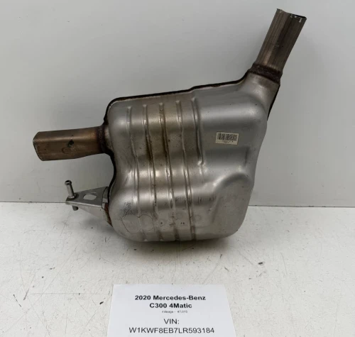 2015-2021 Mercedes-Benz C-Class A2054911200 2.0L Right/Passenger Rear Used OEM Exhaust Muffler