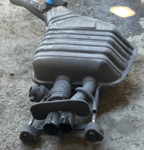 2012-2013 Mercedes-Benz S550 A2214916900 Left/Driver Rear Used OEM Exhaust Muffler