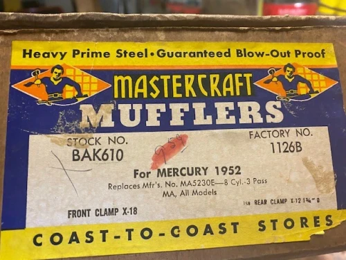 Mercury MA5230E Used OEM Exhaust Muffler