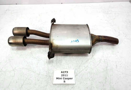 2011-2015 MINI Cooper Rear Used OEM Exhaust Muffler