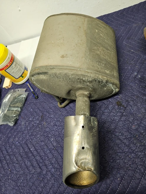 2013 Nissan Altima Right/Passenger Used OEM Exhaust Muffler