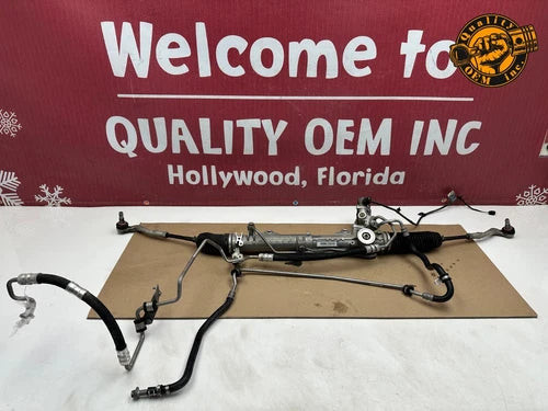 2012-2020 MERCEDES SLC SLK - POWER STEERING GEAR RACK & PINION W/ HOSES OEM 11k used OEM rack and pinion