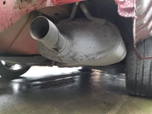 2019-2022 Nissan Maxima 201009DJ1B Right/Passenger Rear Used OEM Exhaust Muffler