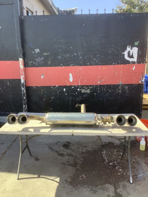 2017-2020 Nissan Used OEM Exhaust Muffler