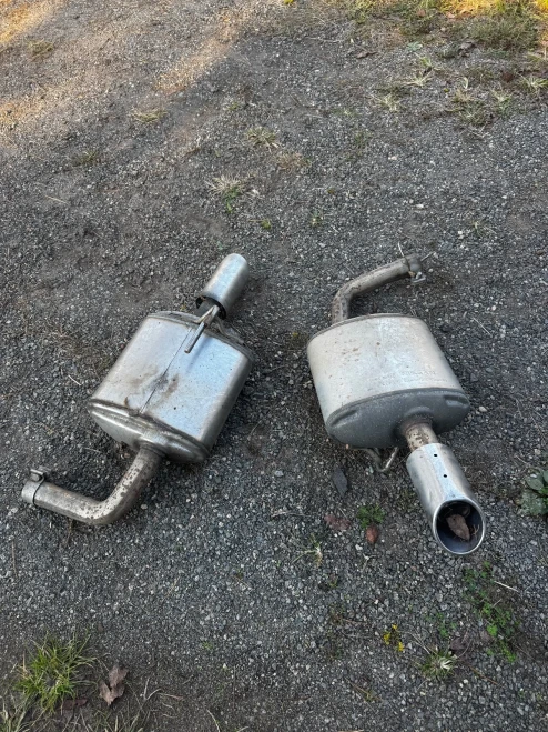 2015 Nissan Altima Used OEM Exhaust Muffler