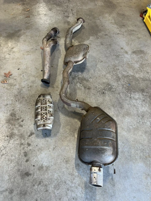 1989-1994 Nissan Used OEM Exhaust Muffler