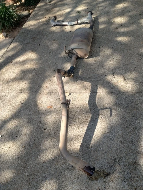 2012 Nissan Frontier Used OEM Exhaust Muffler