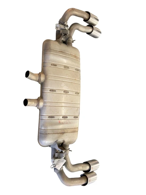 2017-2018 Porsche Cayenne Rear Used OEM Exhaust Muffler