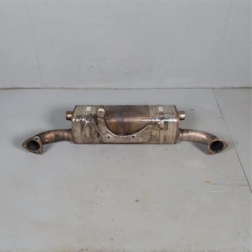 2012-2016 Porsche 911 99111143104 Center Used OEM Exhaust Muffler