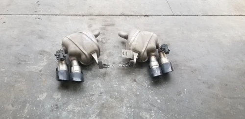Porsche Macan Left & Right Used OEM Exhaust Muffler