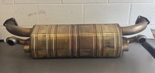2012-2016 Porsche Carrera Front Used OEM Exhaust Muffler