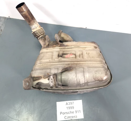 1999-2001 Porsche Carrera Left/Driver Rear Used OEM Exhaust Muffler
