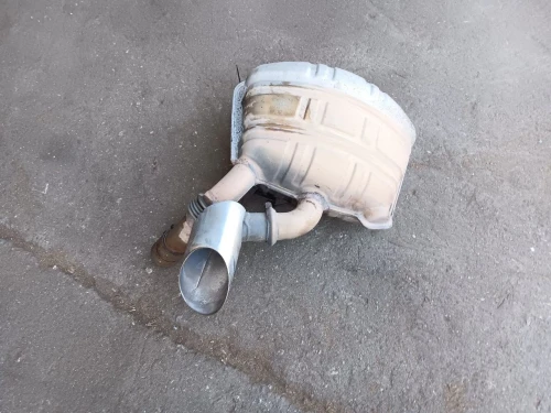 Porsche Carrera 99611113254 Left/Driver Used OEM Exhaust Muffler