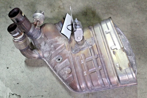 2014 Porsche 99111104881 Used OEM Exhaust Muffler