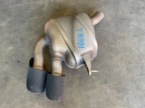 2015-2018 Porsche Macan 3.0L Left/Driver Rear Used OEM Exhaust Muffler