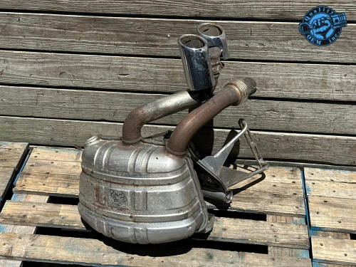 2005-2008 Porsche 911 Left/Driver Rear Used OEM Exhaust Muffler