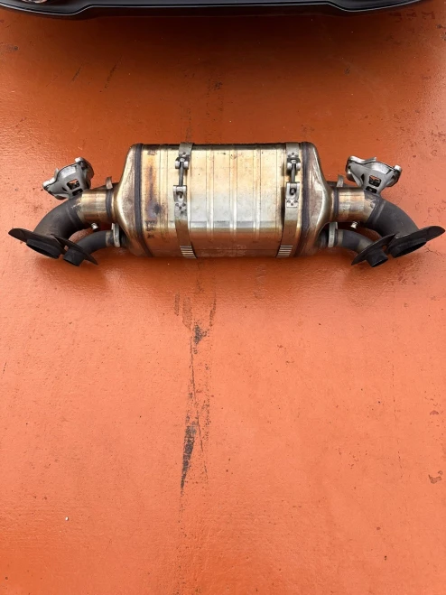 2022 Porsche 911 Used OEM Exhaust Muffler