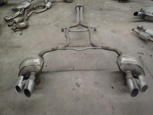 2012-2016 Porsche Panamera 4.8L Rear Used OEM Exhaust Muffler
