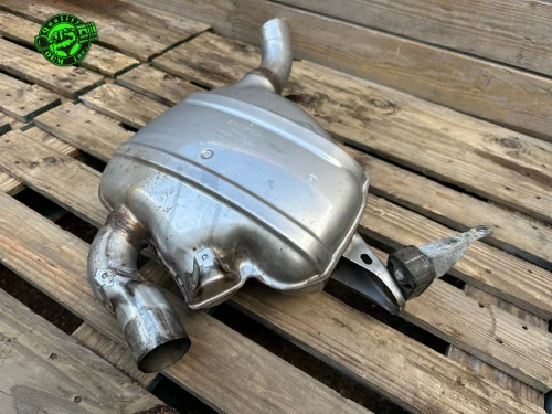 2017-2018 Porsche Macan 2.0L Right/Passenger Rear Used OEM Exhaust Muffler