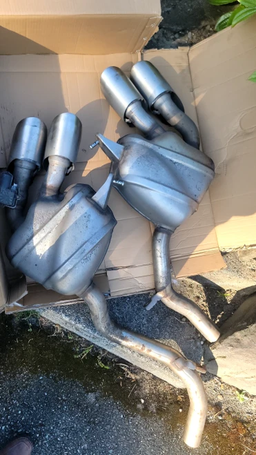 2015-2018 Porsche Macan 3.0L Left & Right Rear Used OEM Exhaust Muffler
