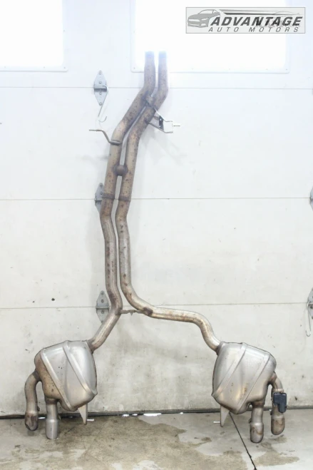 2015-2018 Porsche Macan Left & Right Rear AWD Used OEM Exhaust Muffler