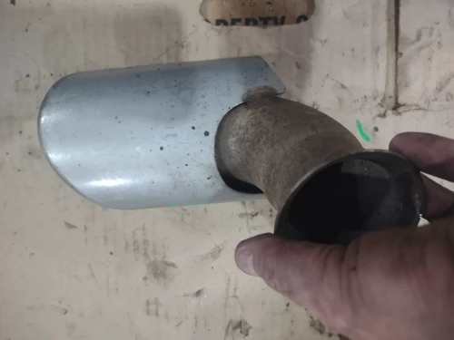 Porsche 911 99611125155 Left/Driver Used OEM Exhaust Muffler