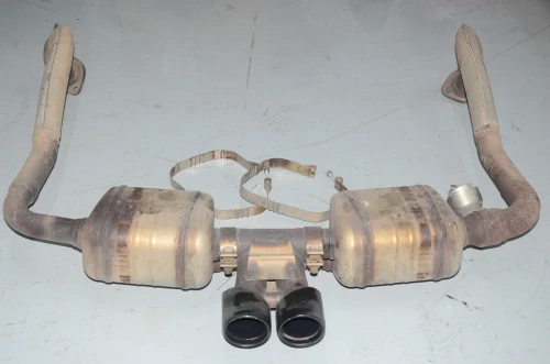 2017-2025 Porsche 718 Cayman 2.5L Rear Used OEM Exhaust Muffler