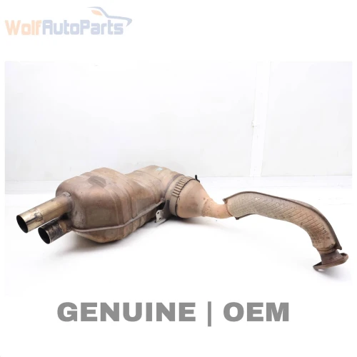 2007-2008 Porsche Boxster 98711312403 Left/Driver Used OEM Exhaust Muffler