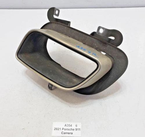 2020-2024 Porsche Carrera Left/Driver Rear Used OEM Exhaust Muffler