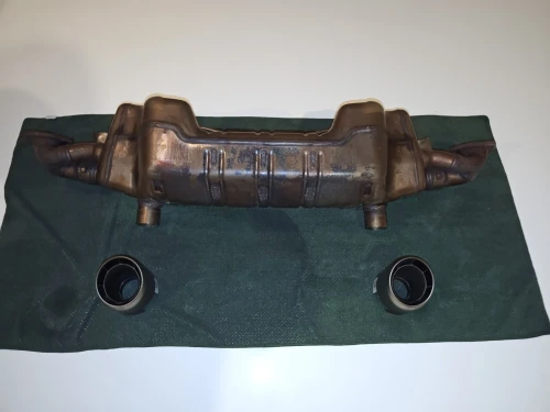 2023-2025 Porsche Rear Used OEM Exhaust Muffler