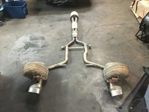 2010-2016 Porsche Panamera 3.6L Used OEM Exhaust Muffler