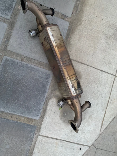 Porsche 911 99111133107 Center Used OEM Exhaust Muffler