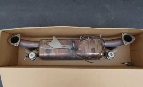 2012 Porsche 911 99111133107 Center Used OEM Exhaust Muffler