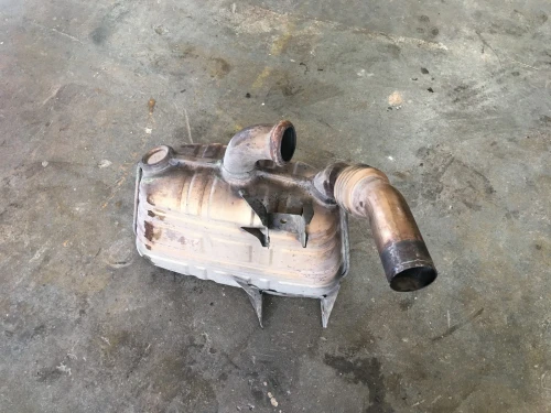 Porsche 911 3.6L Left/Driver Used OEM Exhaust Muffler