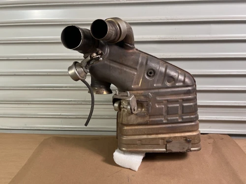 Porsche 911 99711104798 Left/Driver Used OEM Exhaust Muffler