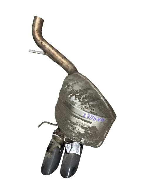 2014-2016 Porsche Panamera 4.8L Right/Passenger Rear AWD Used OEM Exhaust Muffler