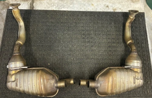 Porsche Boxster Left & Right Used OEM Exhaust Muffler