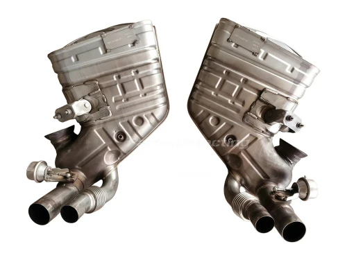 Porsche 911 99711104882 99711104782 Left & Right Used OEM Exhaust Muffler