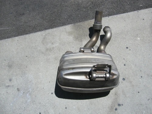 2011 Porsche 911 99111132203 Right/Passenger Used OEM Exhaust Muffler